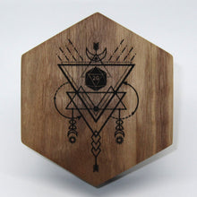 Load image into Gallery viewer, Black Walnut - D20 Dreamcatcher